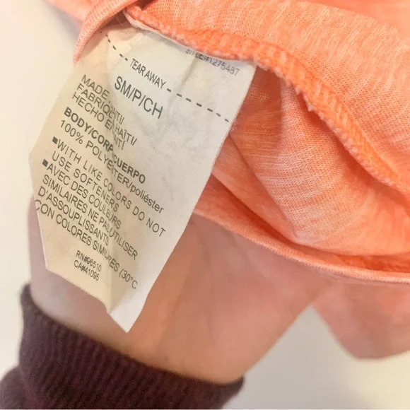 Under Armour Heatgear Racer Back Workout Tank Top Coral Pink Women Sz Small - Picture 5 of 5